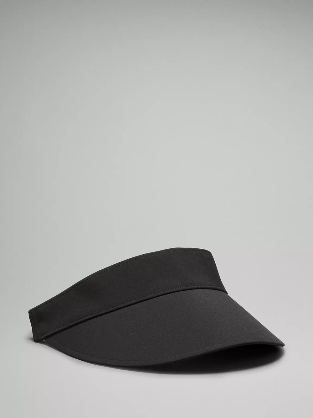 NWT Lululemon Fast Paced Wide Band Running Visor – Black | One Size